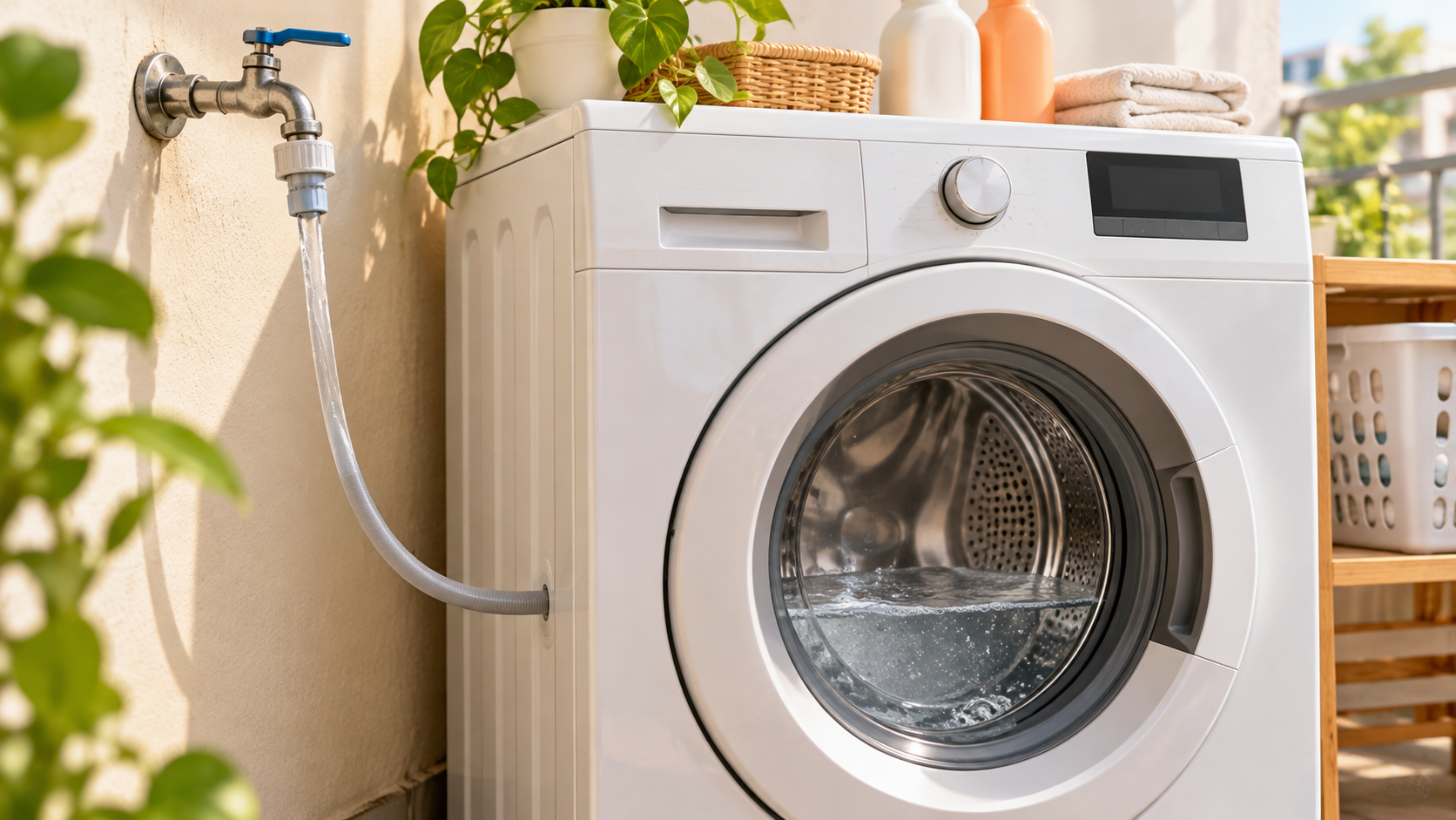 Máy giặt lâu đầy nước hoặc báo lỗi nước yếu